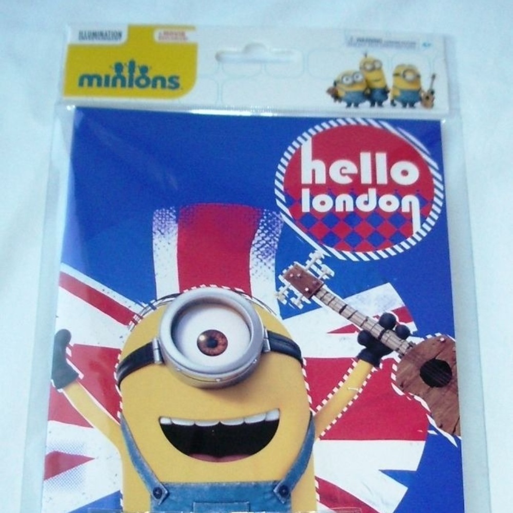 Minions Coloring Book with Crayon